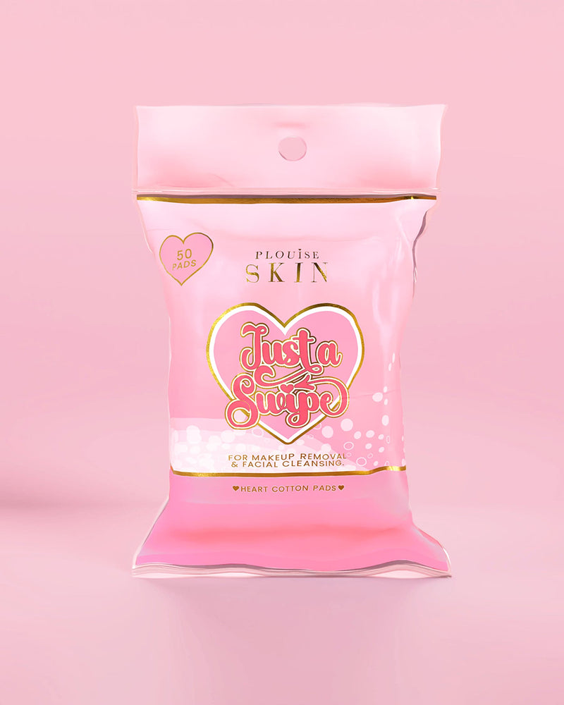 P.Louise Just A Swipe Heart-Shaped Cotton Pads