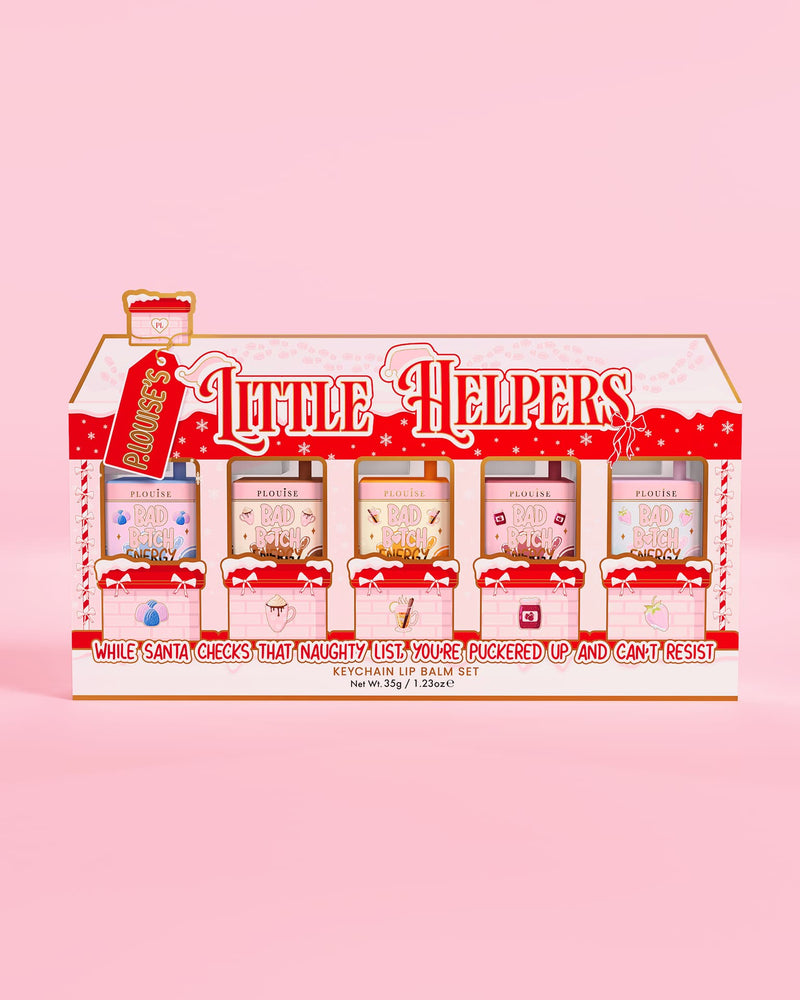 P.Louise's Little Helpers Keychain Lip Balm Gift Set