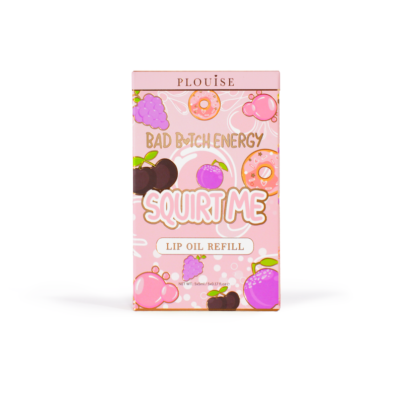 P.Louise Squirt Me Lip Oil Refill Sachet Packs 5ml