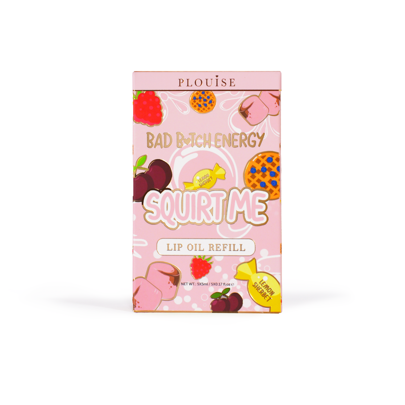 P.Louise Squirt Me Lip Oil Refill Sachet Packs 5ml