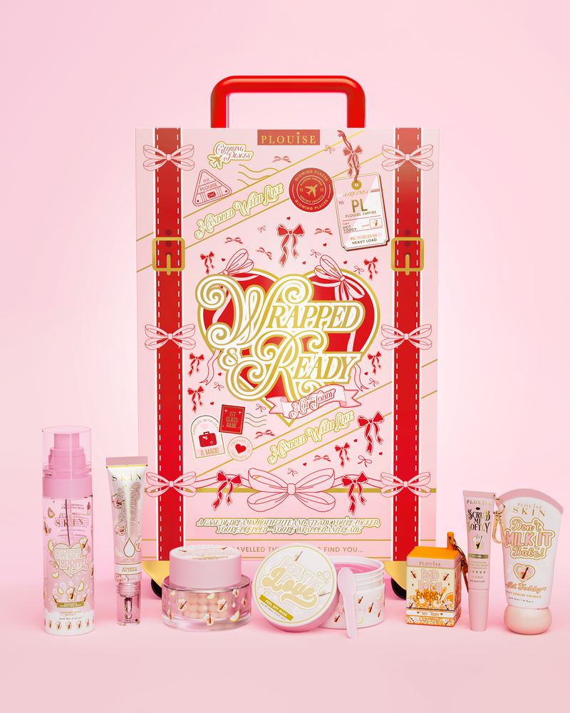12 Sleighs Of Christmas Bad Bitch Skincare Advent Calendar 2025 + P.Louise Wrapped & Ready Suitcase FREE