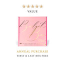 P.Louise Budget Box Subscription (12 Months) Start Date November